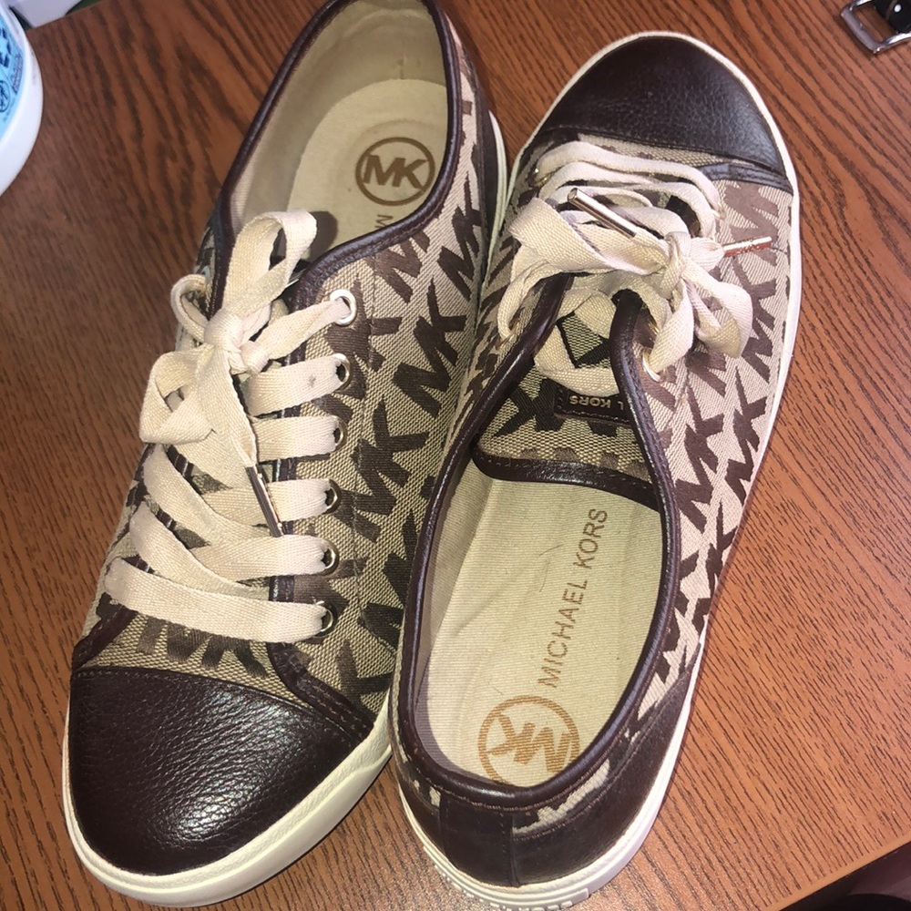 ❌SOLD❌Brown Michael Kors Sneakers